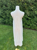 1910s white cotton chemise